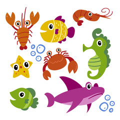 ocean vector collection design