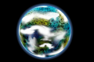 The cosmic landscape consisting of stars of galaxies of planets and constellations