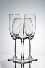 Set of glasses.