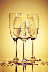 Set of glasses..