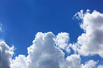 Naklejka na ściany i meble Wolkenhimmel, Cumulus, Haufenwolken