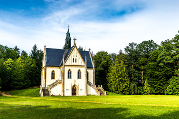 Schwarzenberg tomb near castle Orlik - Czech republic