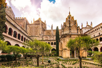 Royal Monastery of Santa Maria de Guadalupe, province of Caceres, Extremadura, Spain