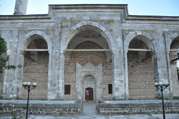 Fototapeta na wymiar Edirne Gazimihal Cami Mosque