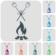 Zephyr on skewer icon