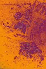 Coloured surface artwork, background