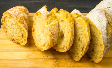 loaf of white wheat bread