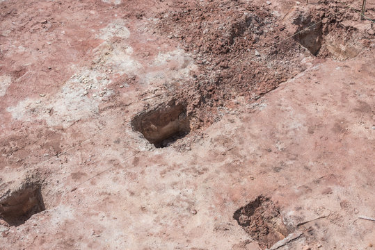 Fundamente ausheben