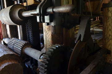 Water sawmill.  Degerness,Norway
