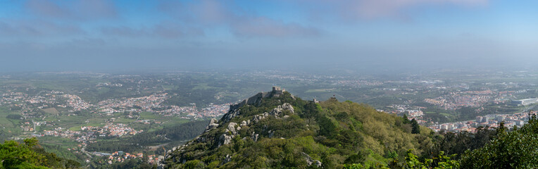 Castle of the Moors or Castelo dos Mouros is medieval castle by Moors in Sintra, Portugal