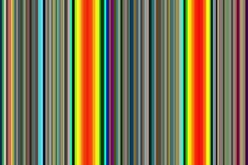 Retro psychedelic multicolored colorful seamless stripes pattern. Abstract illustration background. Stylish modern trend colors.
