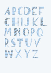 Vector alphabet.