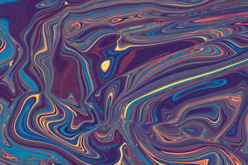 Holographic gradient neon background. Wallpaper