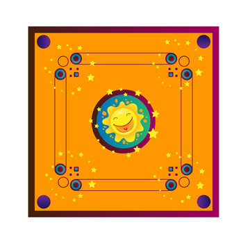carrom game board background for smartphone game application