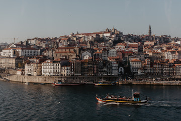 Fototapeta premium Łódź na Duero 