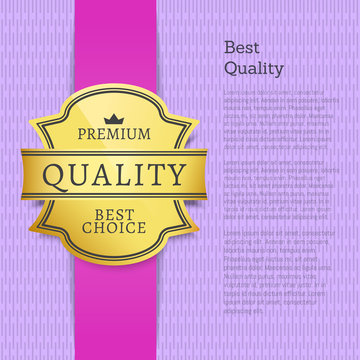 Best Quality Premium Super Choice Purple Poster