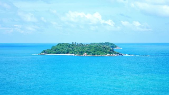 View Of Ko Man Island Promthep Cape At Phuket, Thailand