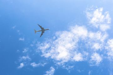 Jet Airplane in the Sky