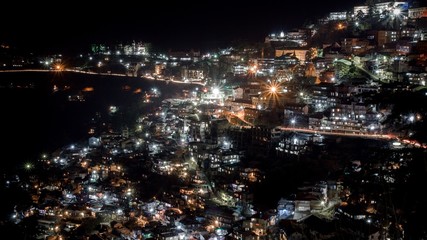 Fototapeta premium city night of mumbai