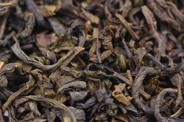 Green tea texture