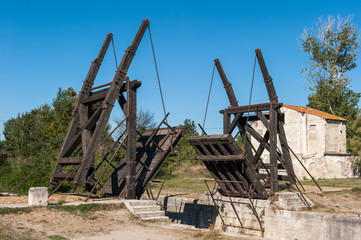 Brücke von Langlois bei Arles in Südfrankreich