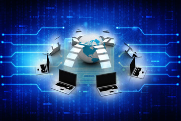 3d rendering technology Computer network