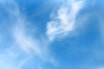 texture of the blue sky with clouds