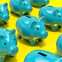 3d Piggy Bank Concept