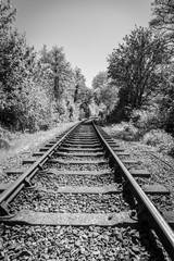 Obraz premium Train tracks