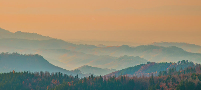 Panorama Schwarzwald Schwarzwaldhochstrasse