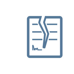 Agreement Cancelled Icon