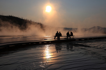Old Faithful Area and Geysers, Yellowstone NP 