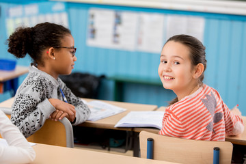 students in classroom