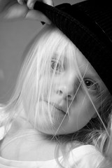 Girl in hat