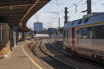 Train station Midi Brussels