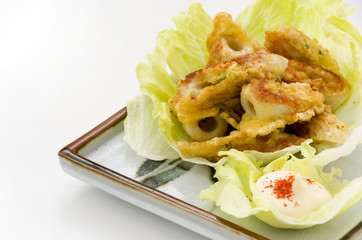 ちくわの揚げ焼き