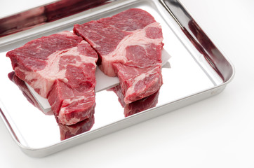 牛肩ロースステーキ（生肉）