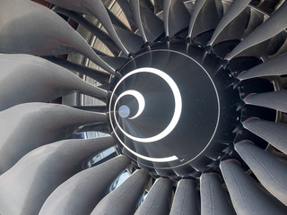 Aeroplane engine turbine