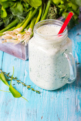 salad onion parsley dill green vegan cocktail
