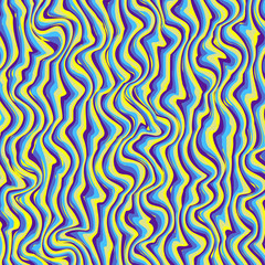 Fototapeta premium abstract multicolored wavy lines background