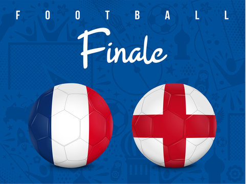 FOOTBALL FINALE France - Angleterre