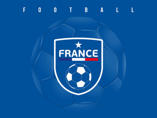 Fototapeta premium FOOTBALL - France