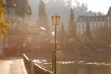 the lake of Thun, Switzerland