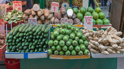 Vegetables Market Stall
