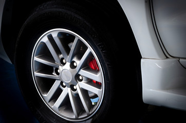 Alloy Wheel car