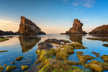 Sea rocks, Rock formation 