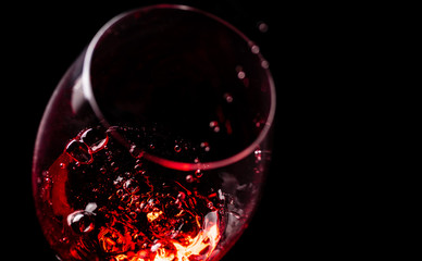 Red wine like fire