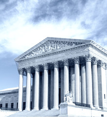 United States Supreme Court Building in Washington DC, USA