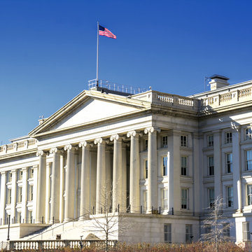 The Treasury Department In Washington DC