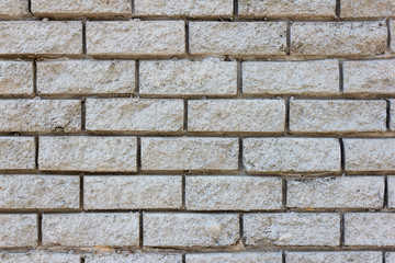 Grey brick wall texture background